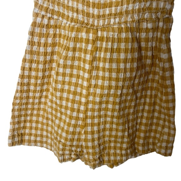 Lerumie Sienna Yellow Gingham Dress by Selena Gomez - Size SMALL - Picture 10 of 12